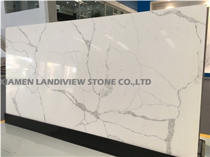 White Quartz Calacatta Slab White Quartz Calacatta Slab