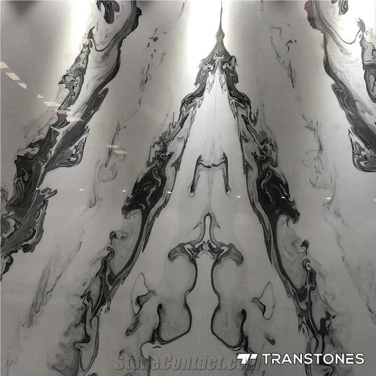 Alabaster Pattern Match Sheet Faux Stone Panel
