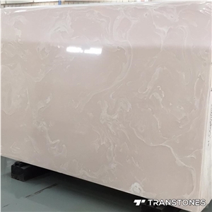 Alabaster Pink Wall Panel Artificial Stone Tiles