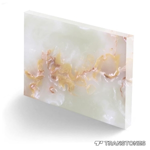 Alabaster Sheets Green Faux Stone Wall Tiles
