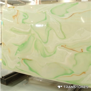 Artificial Acrylic Onyx Sheet Stone Veneer