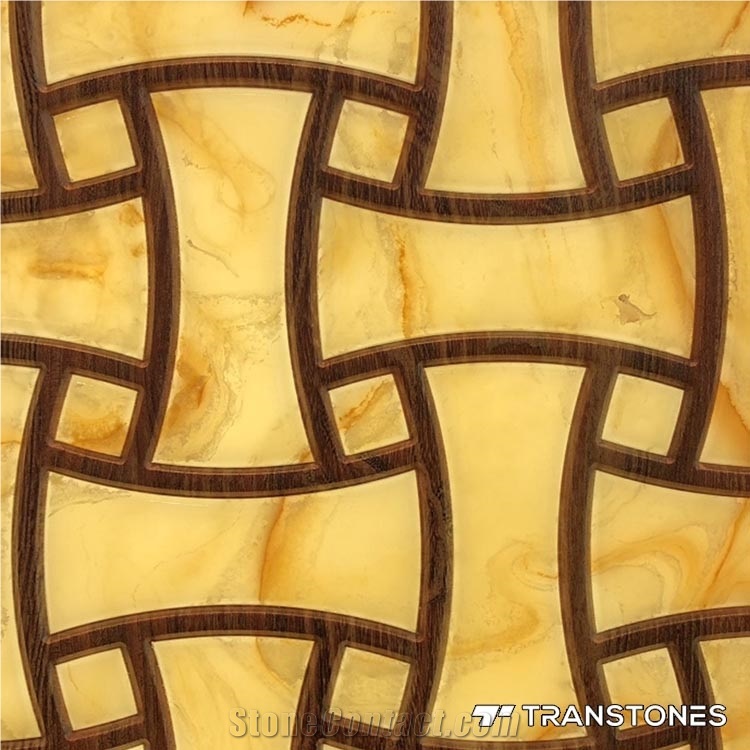 Artificial Decors Interior Wall Sheet Panel Slab