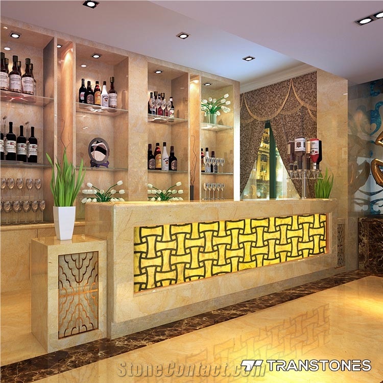 Artificial Decors Interior Wall Sheet Panel Slab