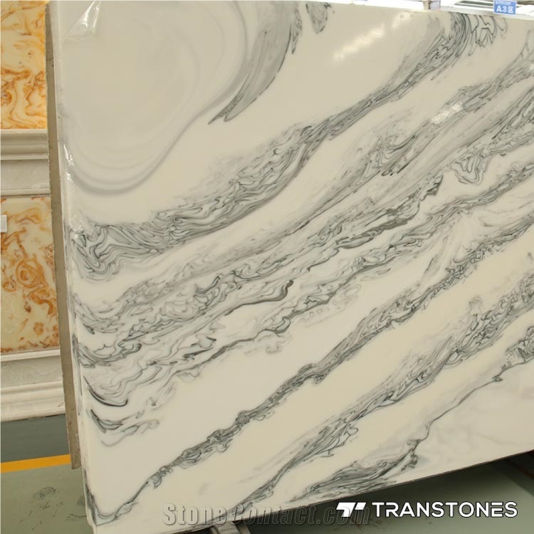 Artificial Slab Bookmatch Wall Tiles Panel Sheet