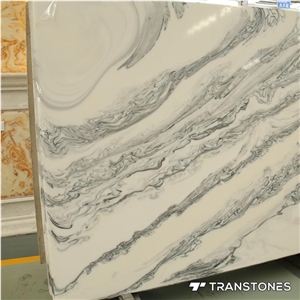 Artificial Slab Bookmatch Wall Tiles Panel Sheet