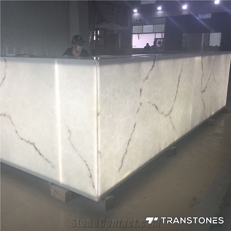 Artificial Solid Surface Acrylic Bar Counter Top