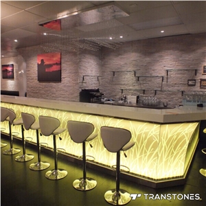 Artificial Solid Surface Acrylic Bar Counter Top