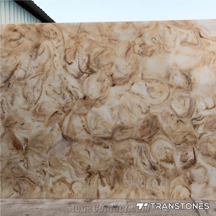Artificial Stone Tiles Alabaster Onyx Sheet Panels