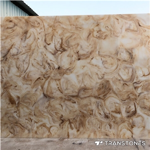 Artificial Stone Tiles Alabaster Onyx Sheet Panels