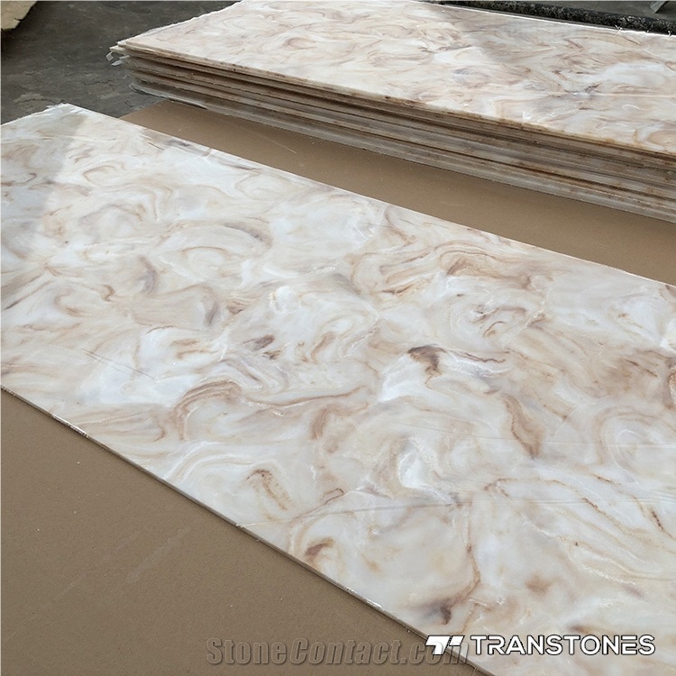 Artificial Stone Wall Covering Alabaster Wall Tile
