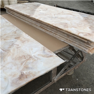 Artificial Stone Wall Covering Alabaster Wall Tile