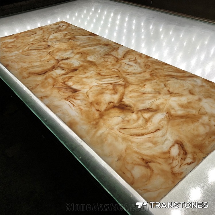 Artificial Stone Wall Covering Alabaster Wall Tile