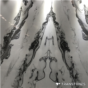 Book Match Artificial Wall Panel Stone Slab