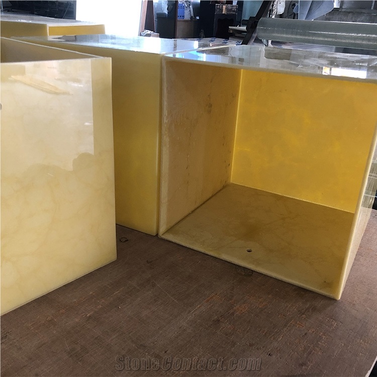 Decoration Material Solid Surface Light Box