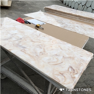 Faux Backlit Stone Artificial Alabaster Wall Panel
