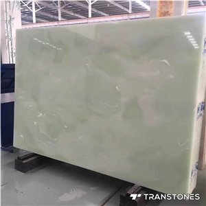 Faux Translucent Wall Slab Alabaster Onyx Panel