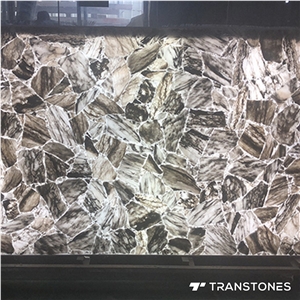 New Translucent Faux Alabaster Decorative Material