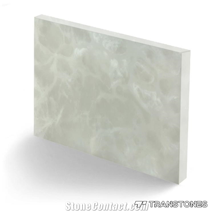 Translucent Alabaster Stone Veneer Wall Covering