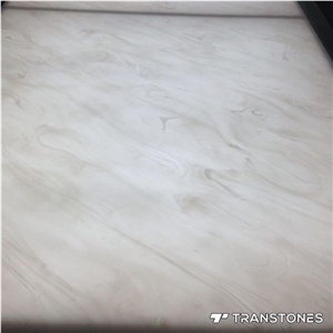 Translucent Artificial Stone Wall Panel Faux Slab
