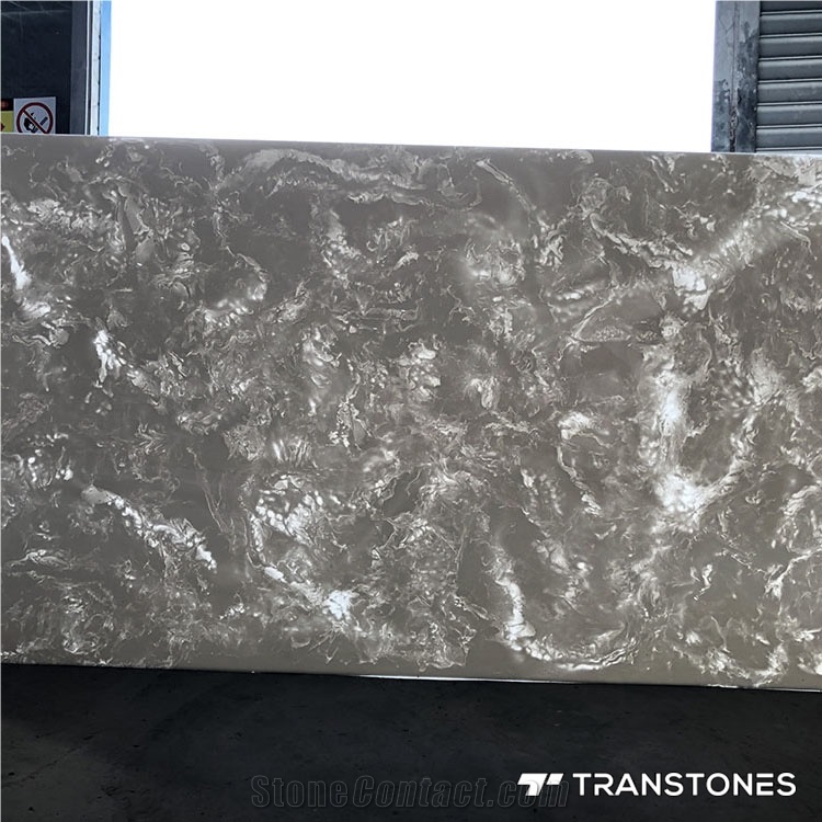 Translucent Fake Stone Artificial Slab Alabaster