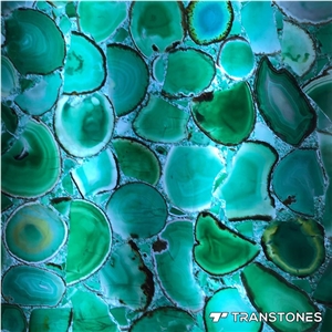 Translucent Natural Agate Stone Wholesale Slab