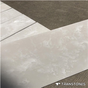 Translucent Resin Panel Faux Onyx Decos Wall Tile