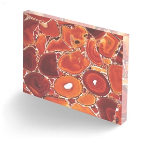 Transtones Backlit Agate Semi Precious Stone Slab