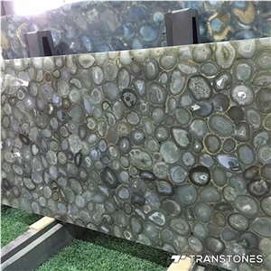 Transtones Backlit Natural Agate Wall Panels