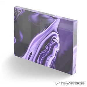 Transtones Polished Purple Per Square Meter Sheet