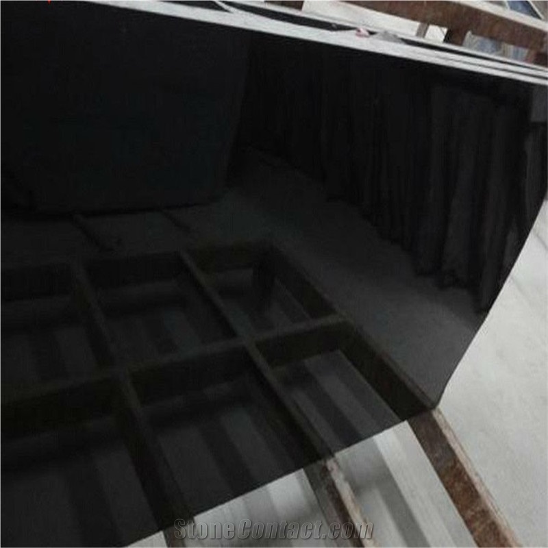 China Black Granite Stairs Price