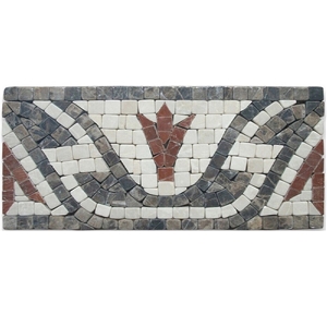 Marble Mosaic Border Price For Floor Decoration