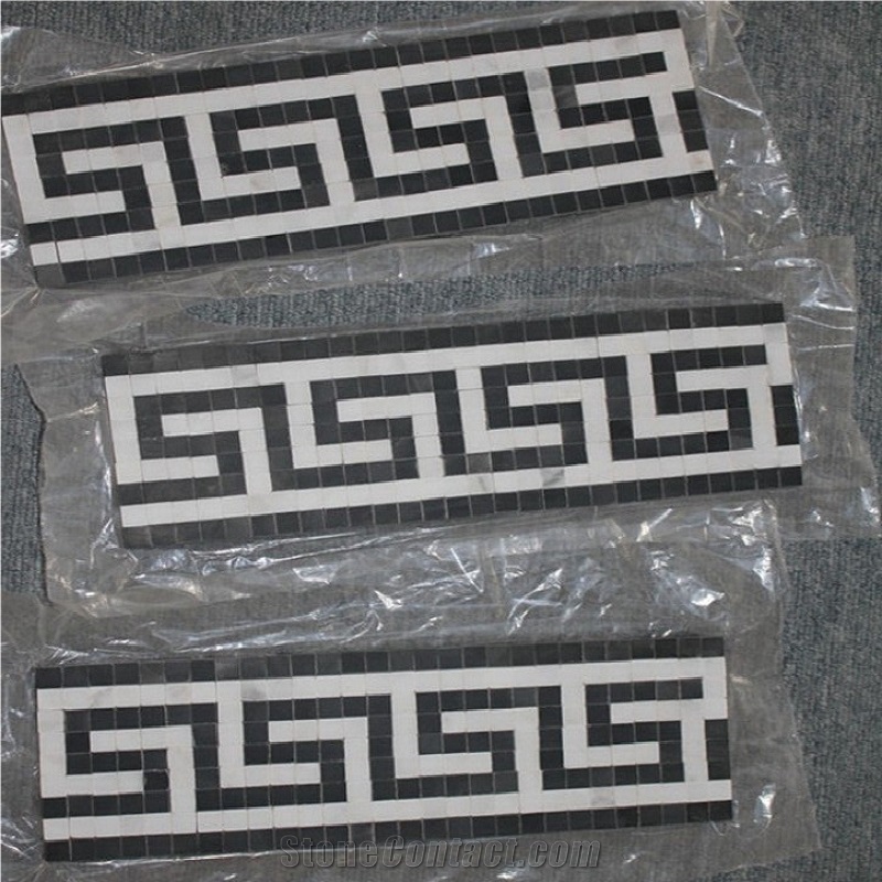 Marble Mosaic Border Price For Floor Decoration