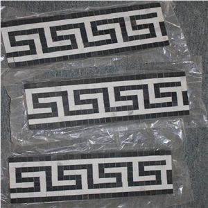 Marble Mosaic Border Price For Floor Decoration