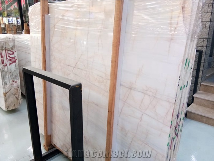 Bianco Rosa Marble Slabs & Tiles for Project