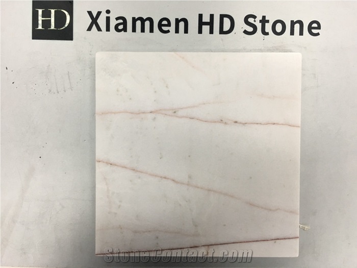 Bianco Rosa Marble Slabs & Tiles for Project