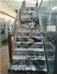 White Beauty Green Marble/Ice Jade Slabs and Tiles