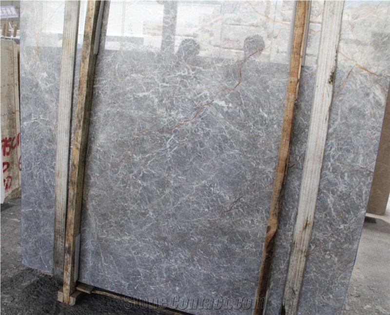 China Pascal Gray Marble New Fior Di Pesco Stone
