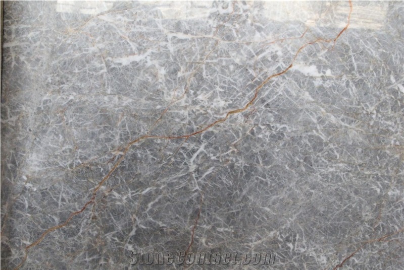 China Pascal Gray Marble New Fior Di Pesco Stone