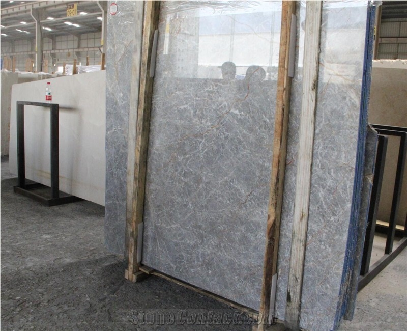 China Pascal Gray Marble New Fior Di Pesco Stone