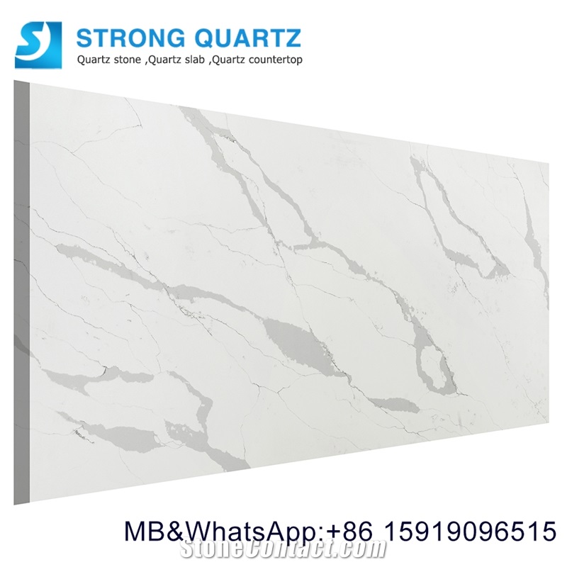 Polished Quartz Stone Slabs & Tiles