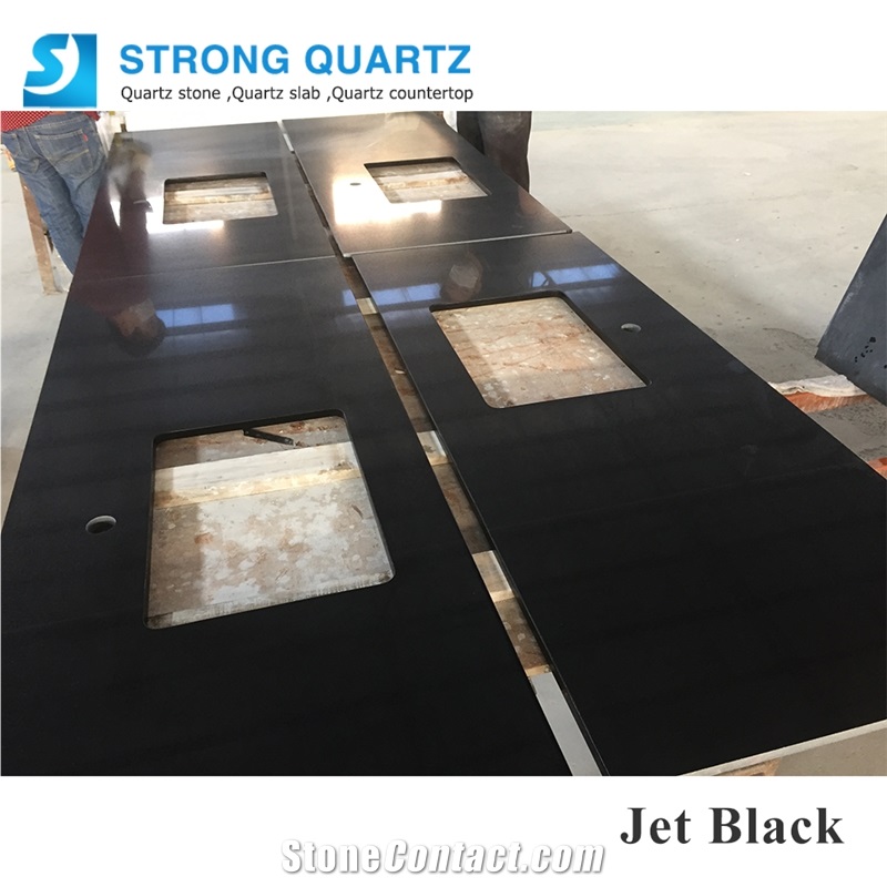 Prefab Quartz Stone Kitchen Countertop