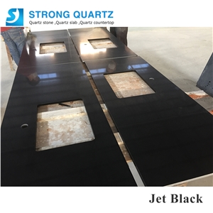 Prefab Quartz Stone Kitchen Countertop