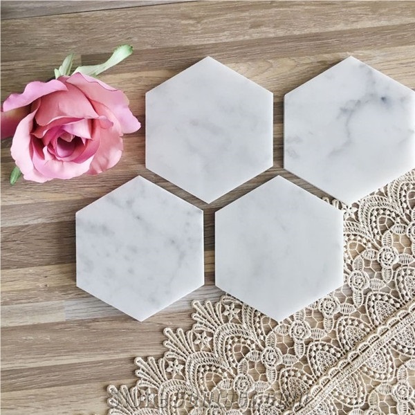Black Marble Coasters,Drink,Home,Office Decor