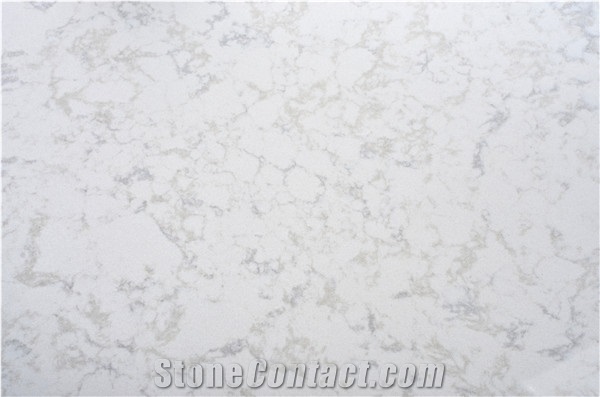 Calacatta B Quartz Stone Slabs Polished Surface