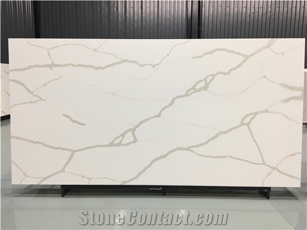 Calacatta Quartz Stone for Kitchen Countertops