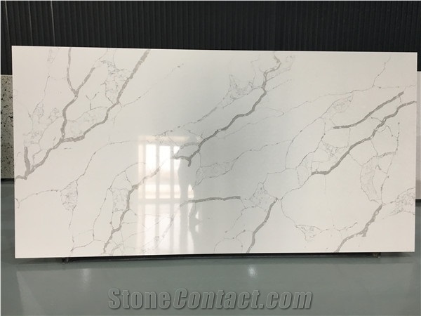 Calacatta Quartz Stone for Kitchen Countertops