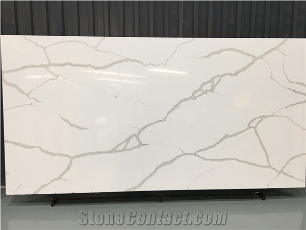 Calacatta Quartz Stone for Kitchen Countertops