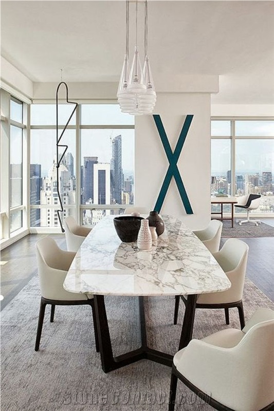 Carrara,Calacatta,Restaurant,Work Coffeetable Top