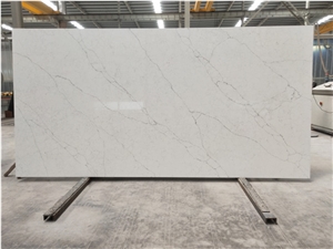 Carrara White Quartz,White Quartz Slabs