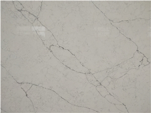 Carrara White Quartz,White Quartz Slabs